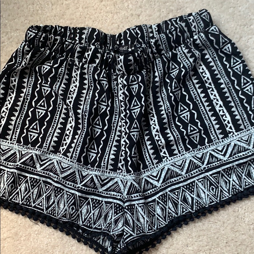 Patterned Soft Shorts